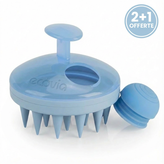 ScalpCare – Brosse exfoliante pour cuir chevelu Ecovia