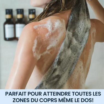 Serviette de douche exfoliante Ecovia