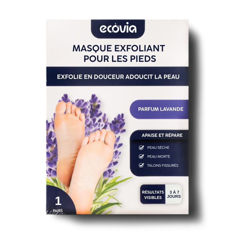 Masque peeling magique pour les pieds Ecovia